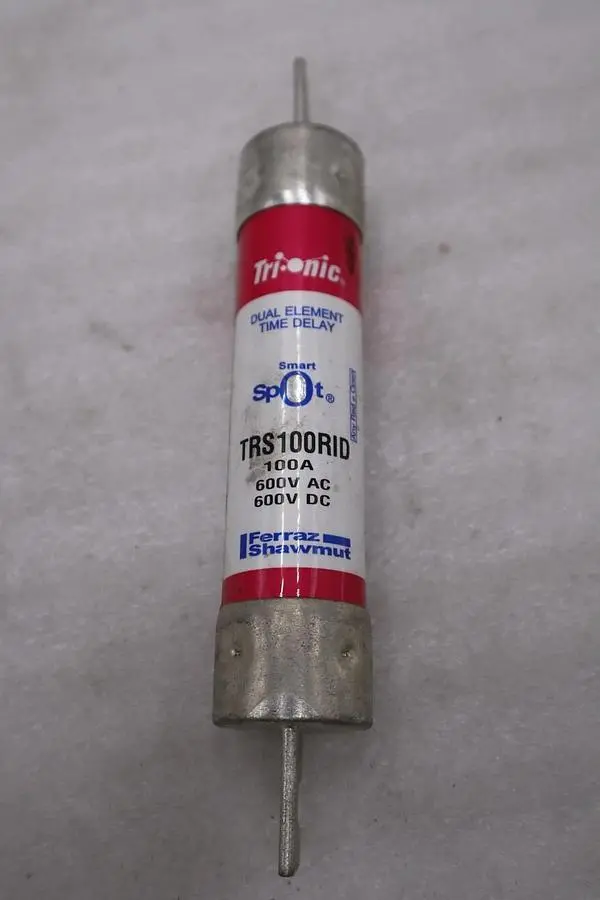 NEW OPEN BOX Fuse FERRAZ SHAWMUT TRS100RID 100A 600 V Fuse Trionic STK 5644CC