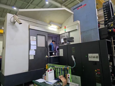 2013 DOOSAN DBC 130L II Horizontal Table Type Boring Mills | Olympia Technical Services (1)