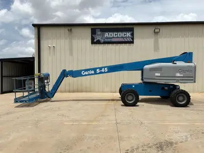 Used 2018 GENIE S45 Manlifts Texas US | Adcock Equipment USA #1519472