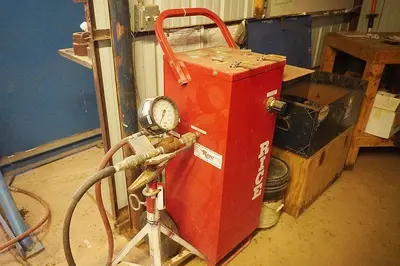 RICE HYDROSTATIC TEST PUMP:STOCK #17959