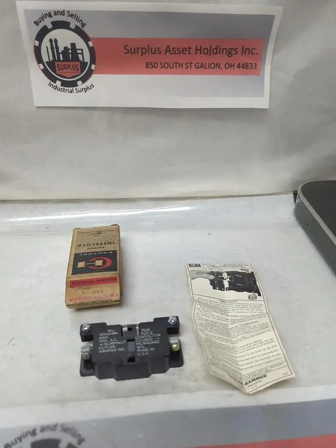 New | in-Stock CUTLER-HAMMER 10933H8A Miscellaneous Equipment (Electrical & Power) Ohio US | Surplus Asset Holdings #1209138