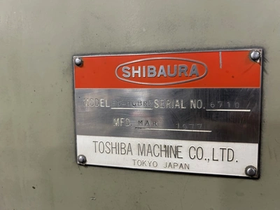 4" TOSHIBA SHIBAURA Table Type HBM, 1977