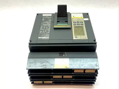 USED SQUARE D POWERPACT CIRCUIT BREAKER 400A 3P 600V MICROLOGIC 6.0P