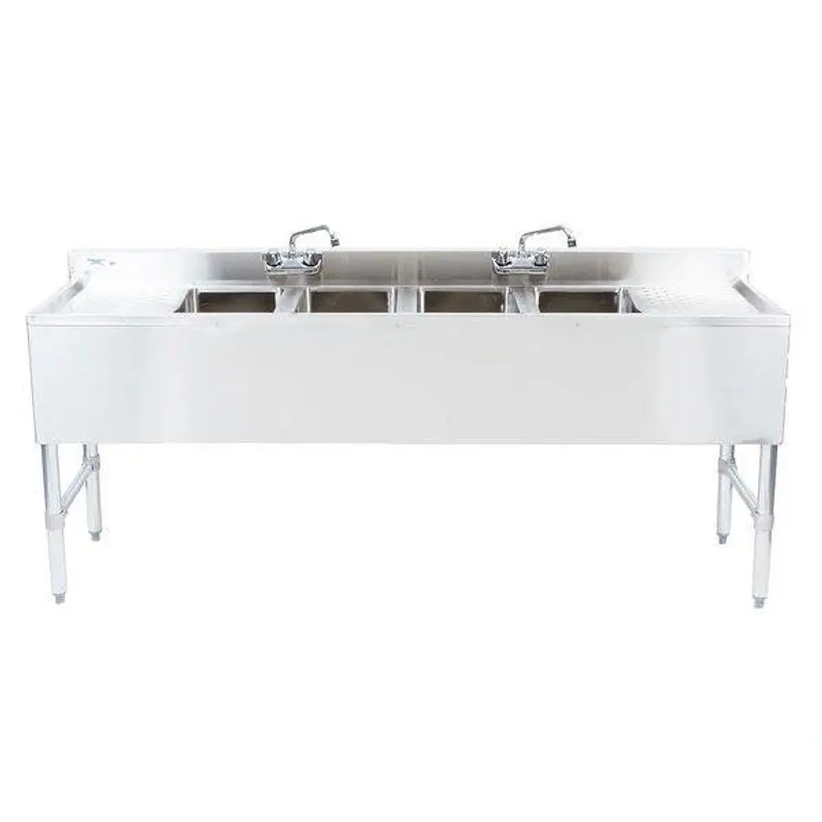 72" 4 Compartment Sink