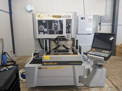 2022 SODICK ALN400G with only 60 Hours! Wire EDM | Elevation Machine (1)