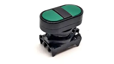 Momentary Push Button Green 2 Button 2 Function - Used