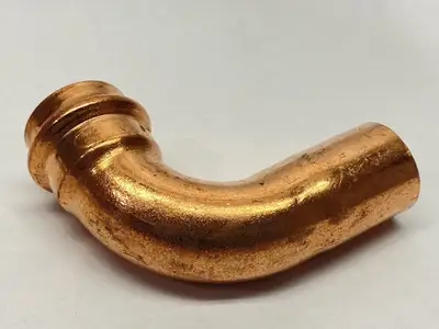 USED ELKHART APOLLOXPRESS STREET ELBOW FITTING 90 DEGREE 1" PRESS COPPER