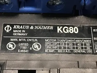 USED KRAUS & NAIMER KG80