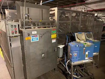 Used PEARSON PACKAGING SYSTEMS NORDSON Case Erectors - Glue Bottom Seal Illinois US | M&M Equipment Corp. #1337526