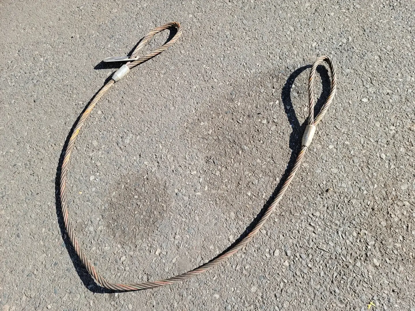 1/2" x 6 ft Lifting Wire Rope Sling Type Sling