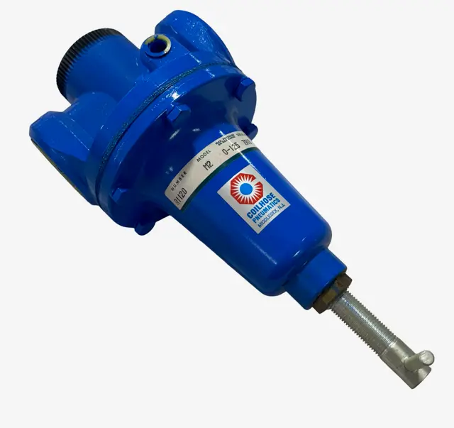 Coilhose Standard Compressed Air Regulator, 1-1/2 in NPT, 240 cfm Flow Rate, 0 to 125 psi Pressure