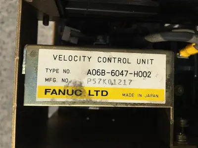 USED FANUC FANUC VELOCITY CONTROL A06B-6047-H002