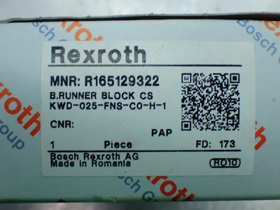 New | in-Stock REXROTH R165129322 Tooling & Accessories (Other) | HGR 24 #750747