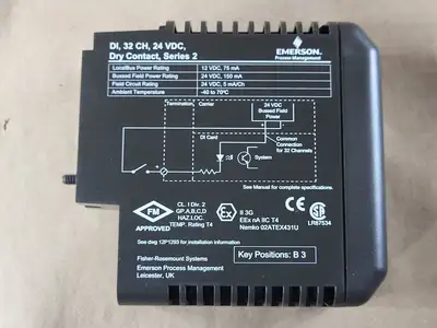Used FISHER-ROSEMOUNT KJ3203X1-BA1 Misc Electrical & Power Parts British Columbia CA | Lenmark #259582