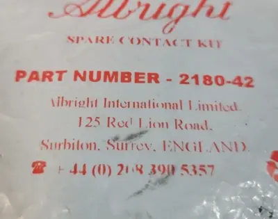 USED Albright 2180-42