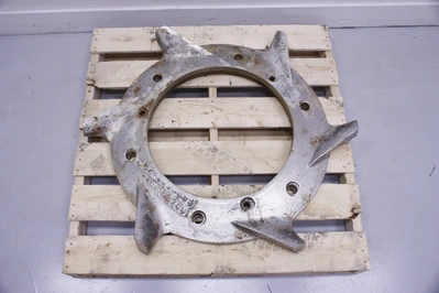 Beloit model 3396 Shark Pulper Rotor 6 vane 43" Diameter