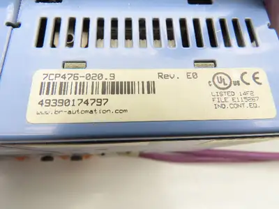 B&R Automation 7CP476-020.9 PLC Module Rail Digital Analog CAN I/O Expansion Set