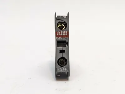 CA5-01 | ABB  Auxiliary Contact Front Mount Block 1 NC - Used