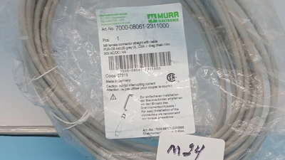 New | in-Stock Murr Elektronik 7000-08061-2311000 Cable & Wire Arizona US | ASSET CONVERSION SPECIALISTS, INC. #307030