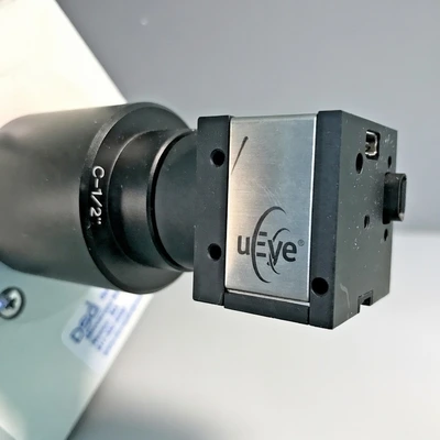 Item# L205 Zeiss AxioVert 40 MAT Inverted Microscope & Camera