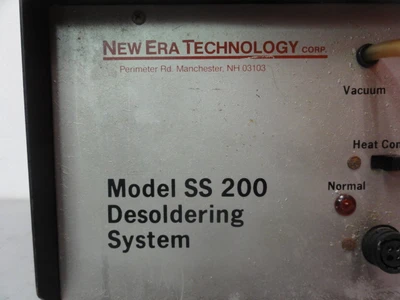 USED NEW ERA TECHNOLOGY SS 200