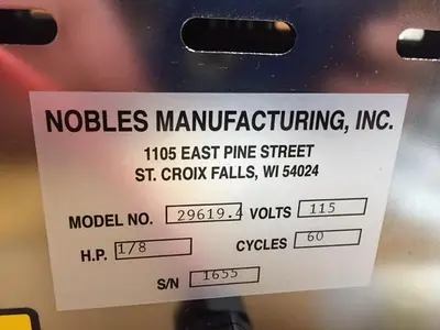 *NEW* Nobles Stainless Steel Heated Centrifugal Spin Dryer – Model Turbo 6