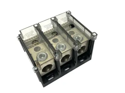 Used Ferraz Shawmut Power Distribution Block 3-Pole 600V Terminal Blocks Michigan US | Maverick Industrial Sales #1395438