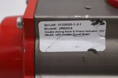 NEW OPEN BOX TRIAO DOUBLE ACTING ACTUATOR 2R80DA STOCK 5542CC