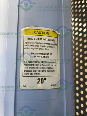 USED ELGA PR015BPM1 PURELAB PRIMA 15 WATER PURIFICATION SYSTEM W/ 25L ELGA LA611 TANK
