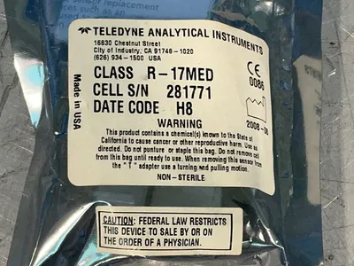 New | in-Stock TELEDYNE R17MED Gas Analyzers / Detectors Ohio US | HGR 24 #1249407