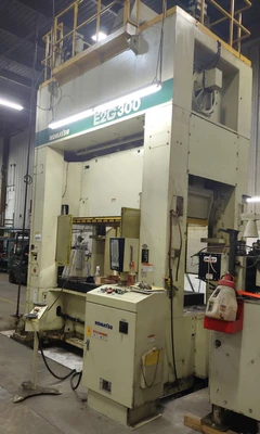 USED 1998 KOMATSU PRESSES KOMATSU E2G300-3UMS PRESS