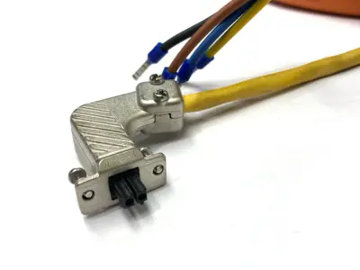 USED ALLEN-BRADLEY SER. B KINETIX SERVO MOTOR CABLE 15M