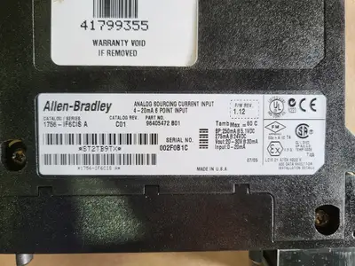 NEW ALLEN-BRADLEY 1756-IF6CIS A