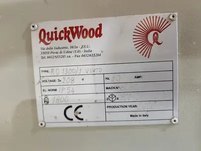 Used QUICKWOOD _UNKNOWN_ Denibbing Sanders Pennsylvania US | Highland Automation #1298412