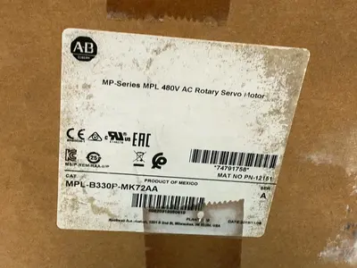 New | in-Stock ALLENBRADLEY MPLB330PMK72AA Motors (misc) Ohio US | HGR 24 #1305105