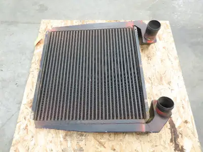 7608-6332 Radiator 28.5x27.5x2" Off of 8.3L Cummins Diesel 3.75" OD Aluminum