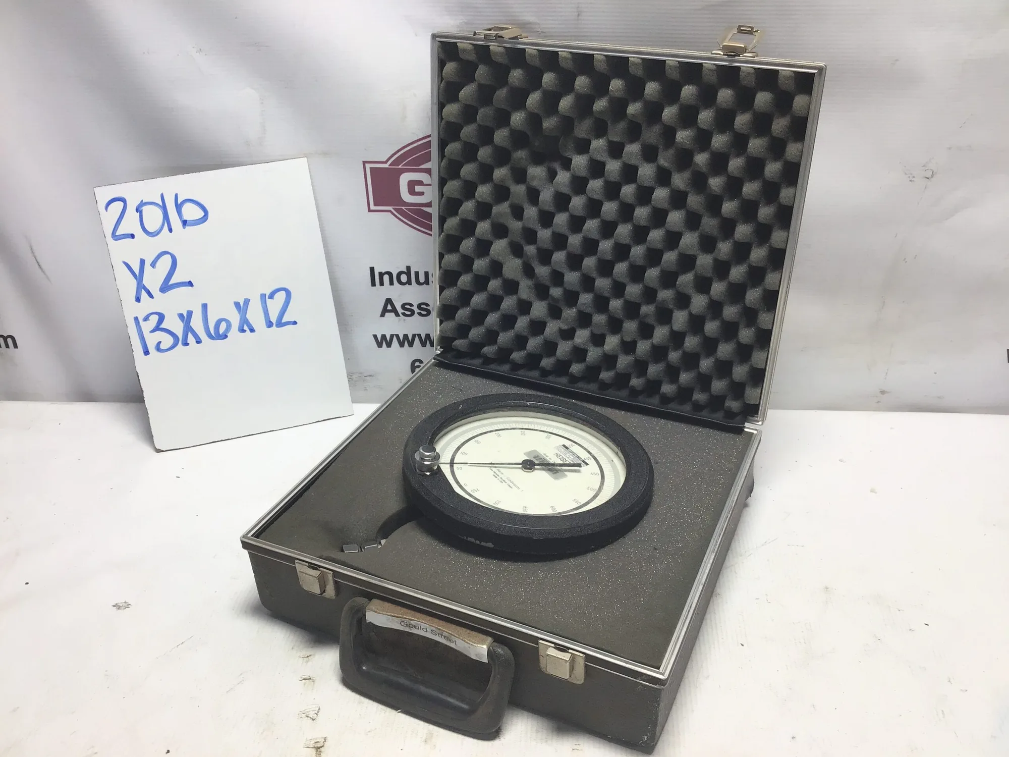 Heise CM-107 Pressure Gauge Subdivision (0-750)