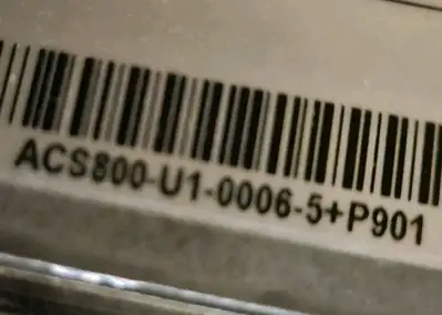 USED ABB ACS800-U1-0006-5+P901 7-25L