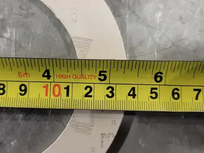 Gylon 3-1/4" x 1/8" Ring Gasket