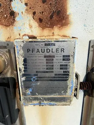 Used 1990 PFAUDLER _UNKNOWN_ Glass Lined Tanks North Carolina US | DH Griffin Used Equipment #1383346