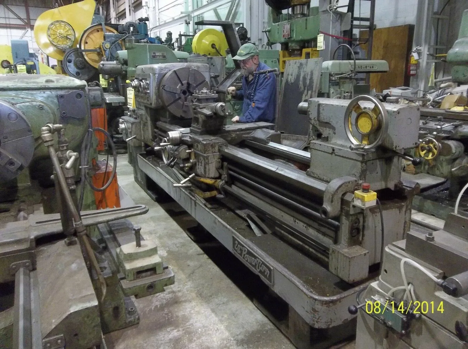 Used Lodge & Shipley Power Turn 20 Engine Lathes Quebec CA | Machineco #1256357