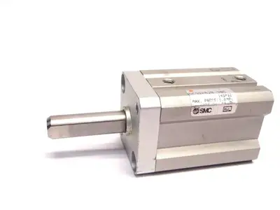 Used SMC Compact Pneumatic Cylinder Pneumatic Cylinders Michigan US | Maverick Industrial Sales #1487343