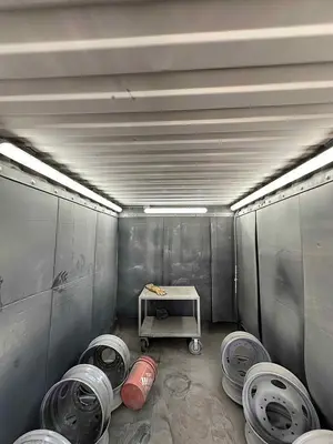 Used OUTDOOR INDUSTRIAL SANDBLASTER _UNKNOWN_ Blast Room (Manual Booth) Pennsylvania US | Shot Blasting Equipment #1244249
