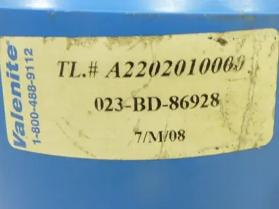 USED VALENITE 023-BD-86928