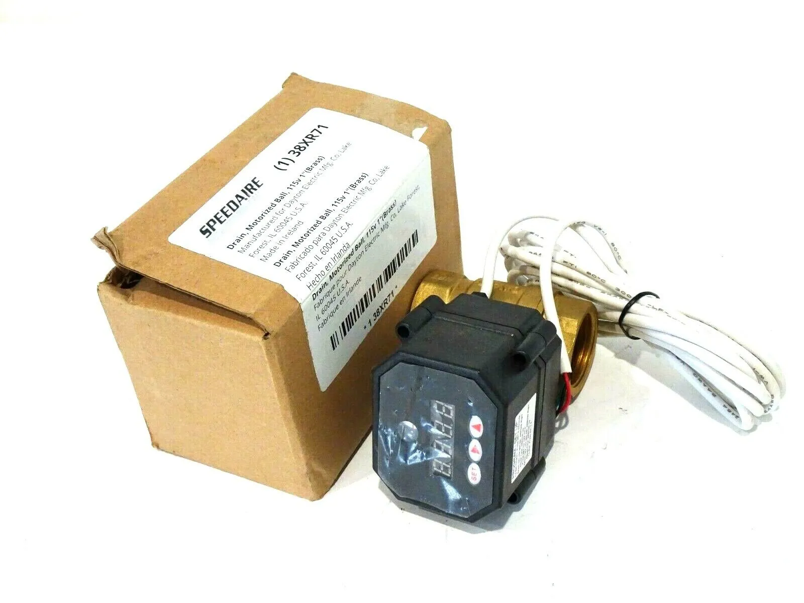 NEW SPEEDAIRE 38XR71 AUTO DRAIN VALVE