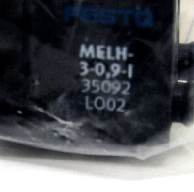 NEW FESTO MELH-3-0,9-I SOLENOID VALVE 35092 MELH309I