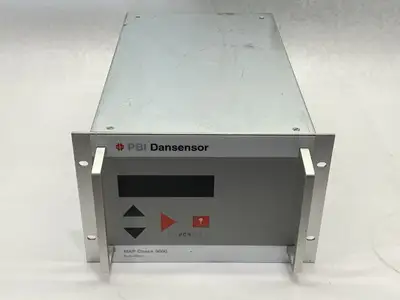 USED PBI DANSENSOR O2 ANALYZER MAP CHECK 9000
