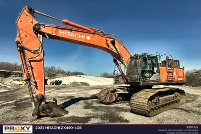 Used 2022 HITACHI ZX490-LC6 Excavators Pennsylvania US | Proxy Equipment #1383014