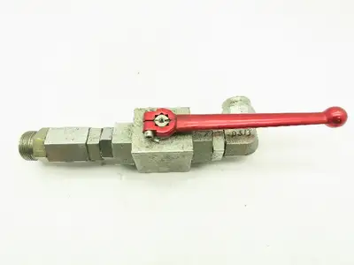 Hydac KHB-25SAE-1114-11X Steel Ball Valve 2-Way 6000 PSI SAE #16
