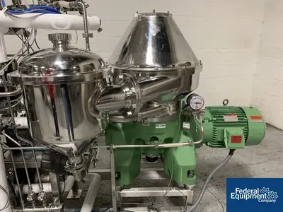 USED Westfalia Westfalia Disc Centrifuge, Model CSC 20-06-476, S/S